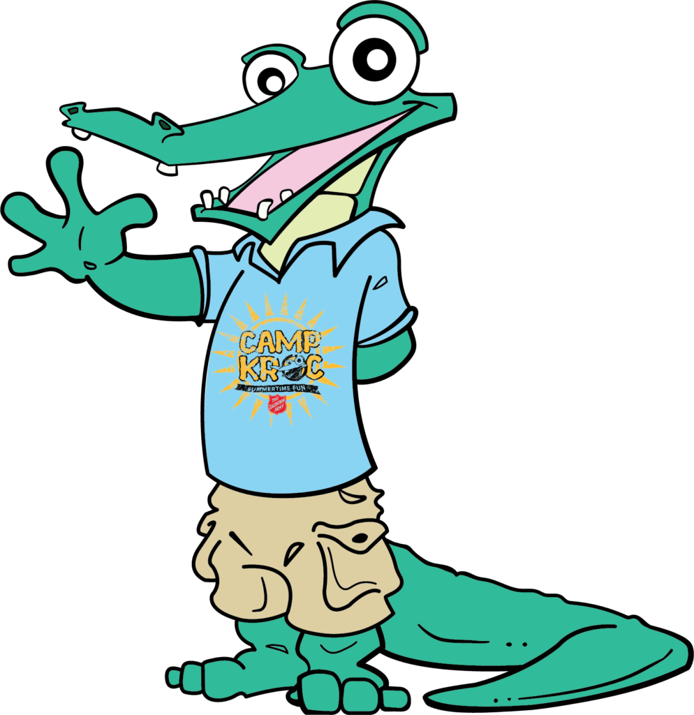Camp Kroc Crocodile Cartoon Character